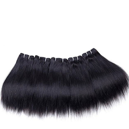 BHF Brazilian Virgin Hair 3 Bundles Straight 8-24&quot; 50G/Pc 8A Grade Unprocessed Human Hair Weave