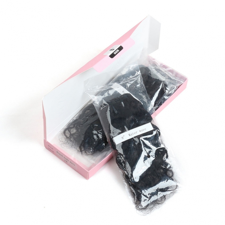BHF 100% Unprocessed Human Hair 4 Bundles Malaysian Water Wave 50g/pc Natural Color Hair Weaving