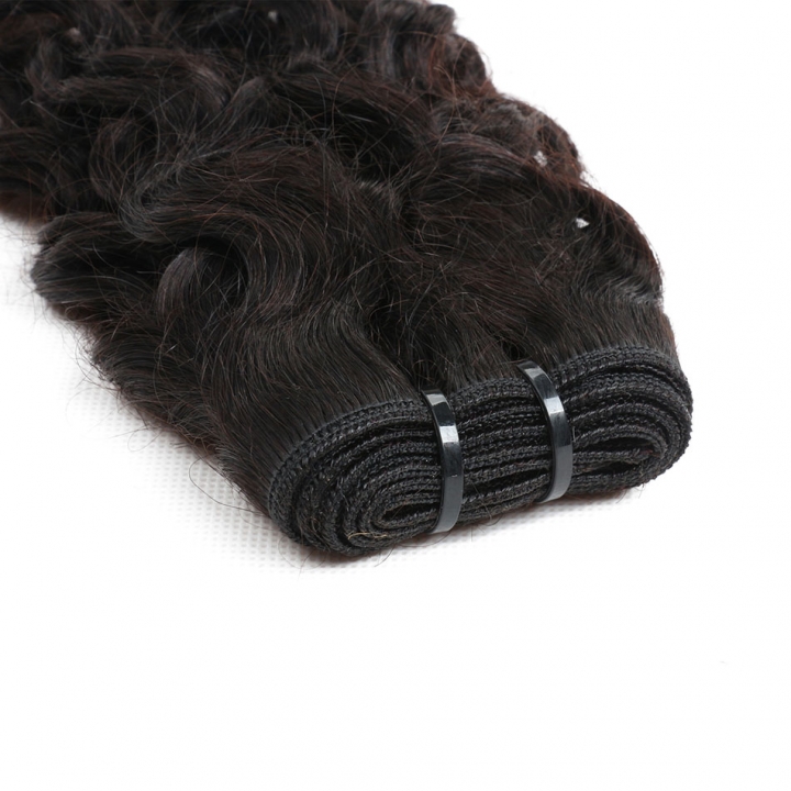 BHF Indian Water Wave Human Hair Bundles 3 Pcs Indian Virgin Hair Natural Black can be Dyed/Bleached