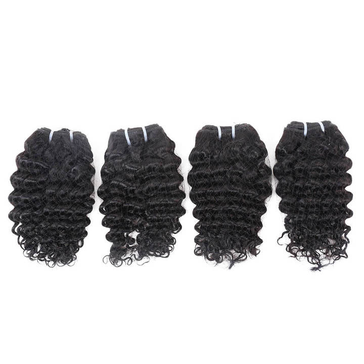 BHF Brazilian Deep Wave 100% Human Hair extension 50G/pc Remy Human Hair Weaves 1PC/LOT