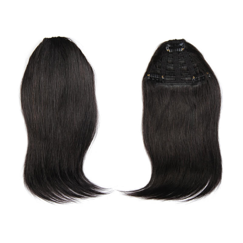 BHF Clip In Bangs Human Hair Remy Hair Pieces 20g 8inch long Replacement Hair
