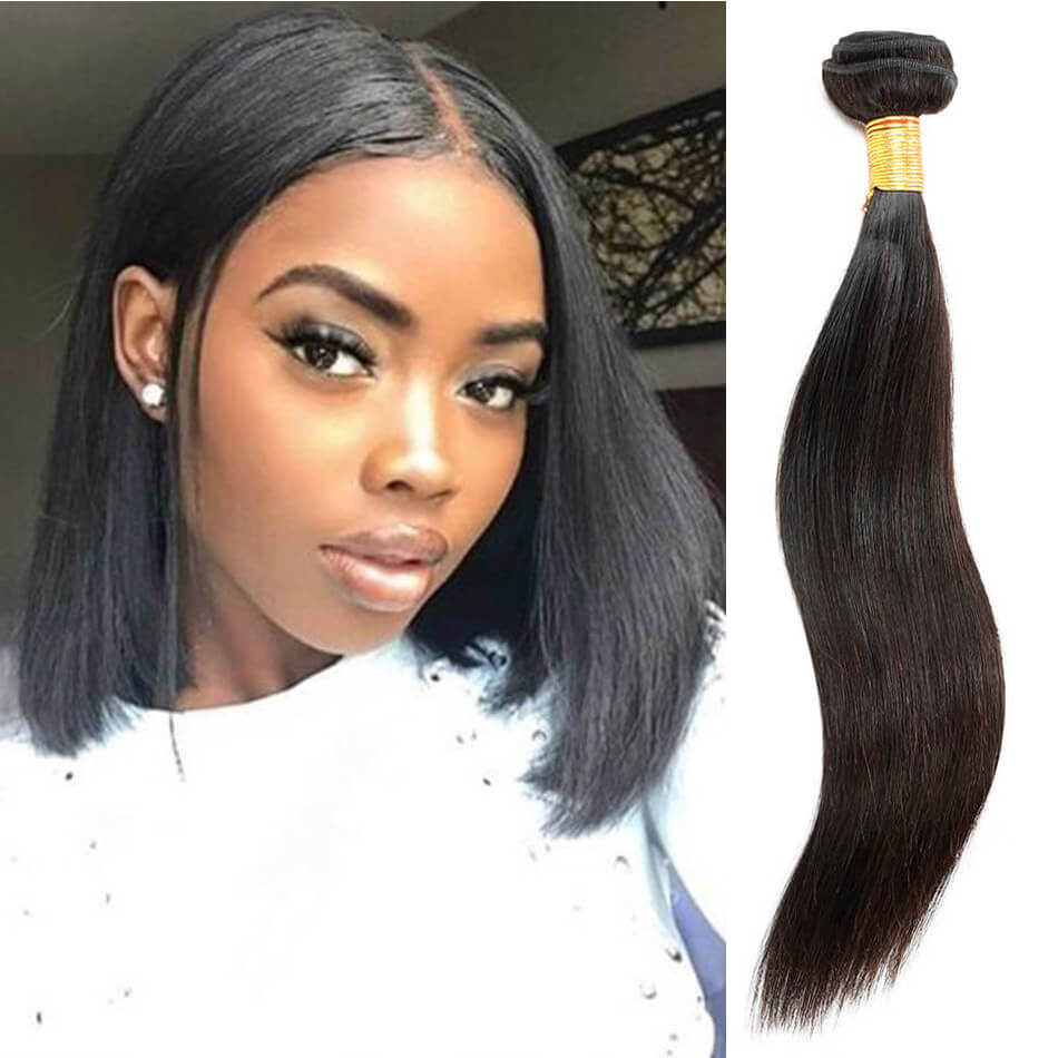 Malaysian Straight Human Hair Bundles 3pcs/lot 8A Malaysian Virgin Hair 8&quot;-24&quot; 50g/pc Natural Color