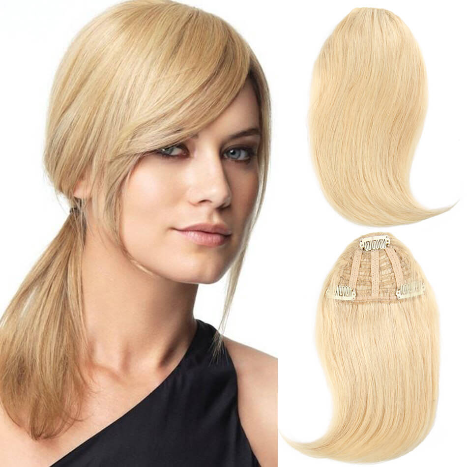 BHF Clip In Bangs Human Hair Remy Hair Pieces 20g 8inch long Replacement Hair