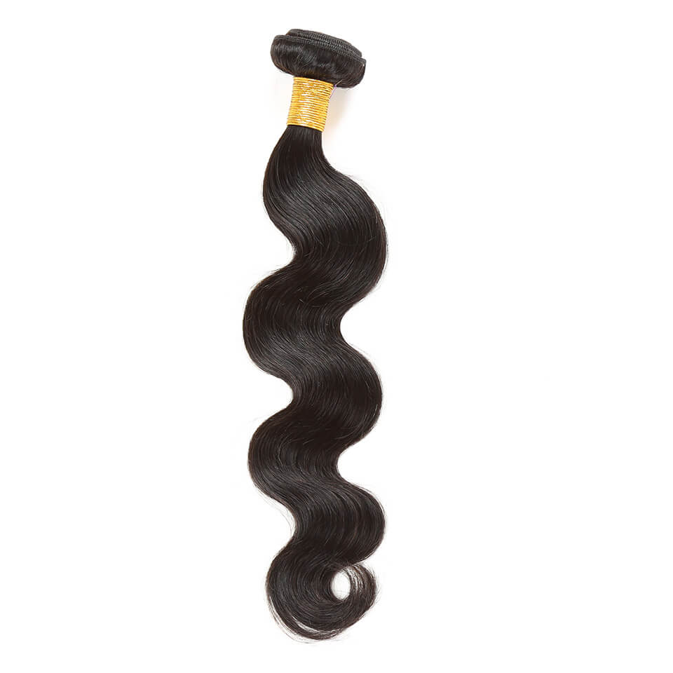 BHF 8A Brazilian Virgin Hair Body Wave 50G/PC 3 Bundles 100% Human Hair weave 8-24&quot; Natural Black