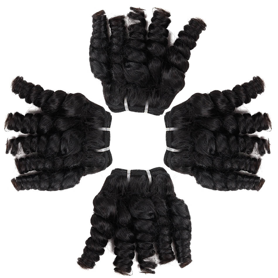 BHF Brazilian Fummi Wave 100% Human Hair extension Weave Bundles 50G/pc Remy Human Hair 1PC/LOT