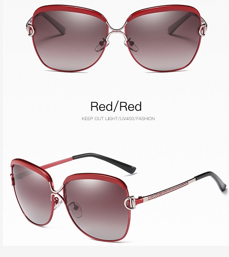New Sunglasses oversized Women Polarized sun glasses high quality Female Prismatic Eyewear
