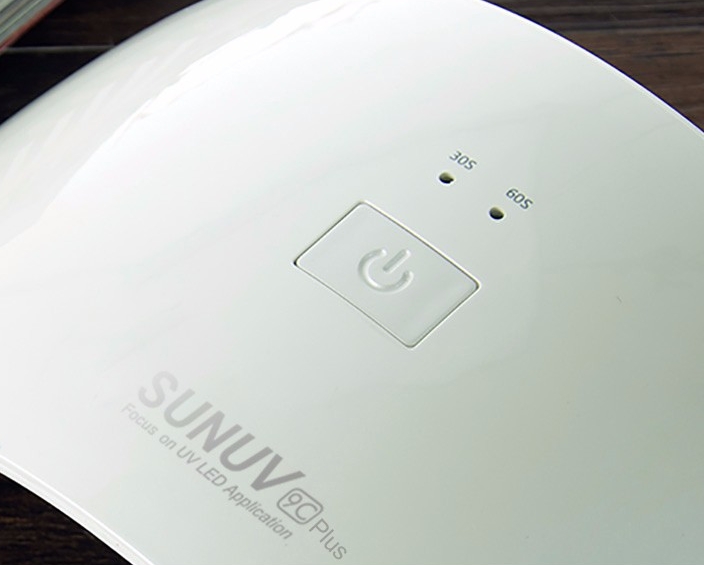 9c Plus 36W UV LED Nail lamp 18 LEDs Nail dryer for All Gels button Perfect Thumb Solution