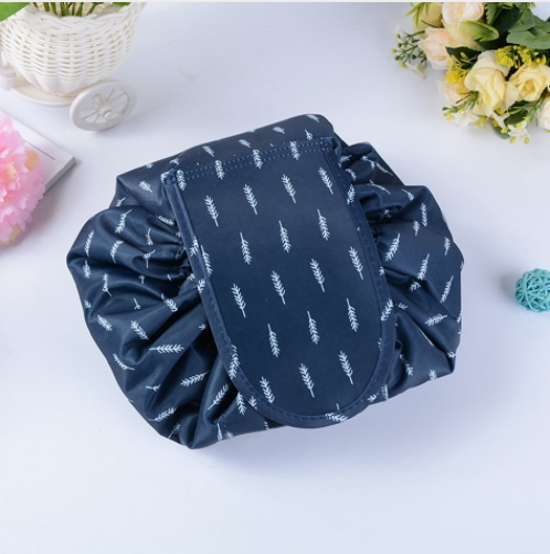 Cosmetic Bag Professional Drawstring Makeup Case Women Travel Organizer Storage Toiletry Wash Kit