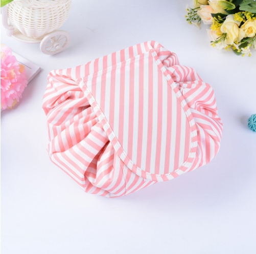Cosmetic Bag Professional Drawstring Makeup Case Women Travel Organizer Storage Toiletry Wash Kit