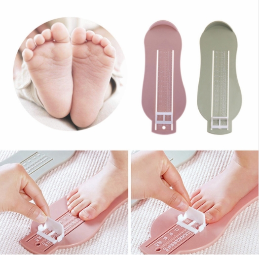 Kid Infant Foot Measure Gauge Shoes Size Measuring Ruler Tool Baby Shoe Fittings Gauge