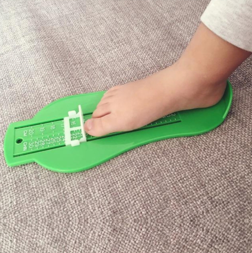 Kid Infant Foot Measure Gauge Shoes Size Measuring Ruler Tool Baby Shoe Fittings Gauge