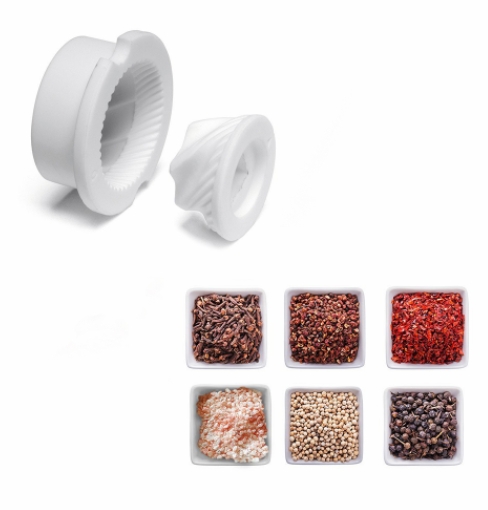Salt Pepper Mill Solid Wood Pepper Mill with Strong Adjustable Ceramic Grinder 5&quot; 8&quot; Kitchen Tools