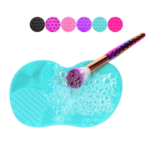 Silicone brush cleaner Make Up Washing Brush Gel Cleaning Makeup Brush Cleaner Pad Scrubbe Board