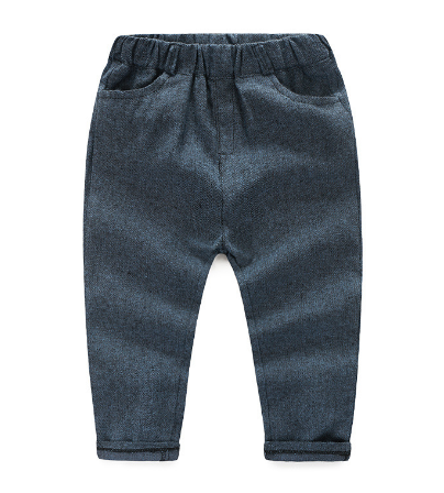 3psc Kids Clothes Suit Solid Color Boy Vest + Long-sleeved Shirt + Gentleman Trousers Three-piece Suit