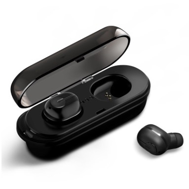 Bluetooth In-Ear Headphone Earphones Earpods Wireless Sports Bluetooth Earphones black