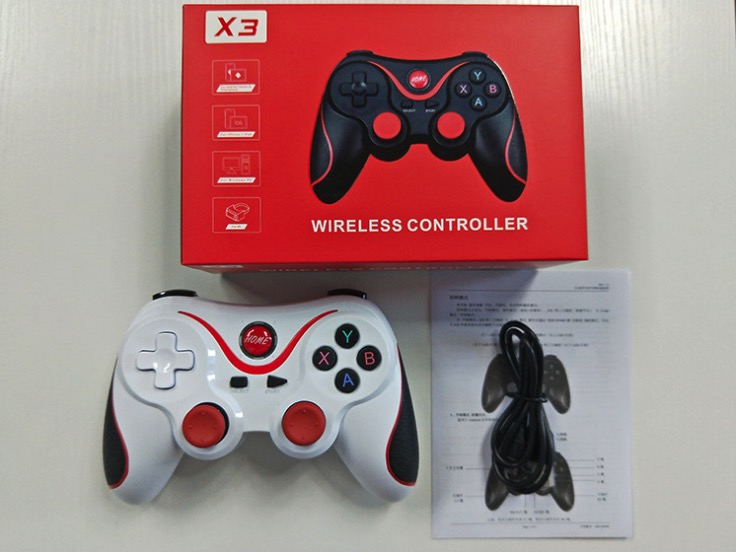 Mobile phone Bluetooth wireless game controller Mobile game gamepad Support iOS/Android handle