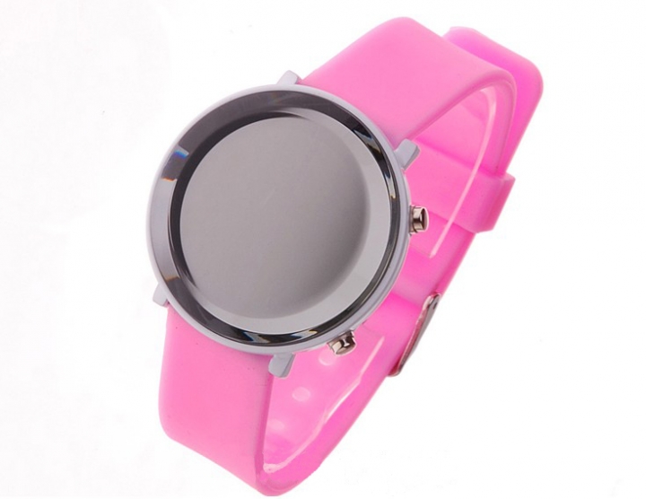 2024 fashion colourful Watches students Watch women Ladies Led Light Watched Casual Mirror exterior Smart Watches For Kids rubber waterproof wrist watches birthday children active sports Backlight