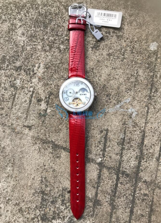 Women Watches Ladies Tourbillon hollowed Leather Pearl exaggerated pearls crystal automatic date quartz skeleton watch with leather straps Wirst women Watches blue middle watches lady design elegance