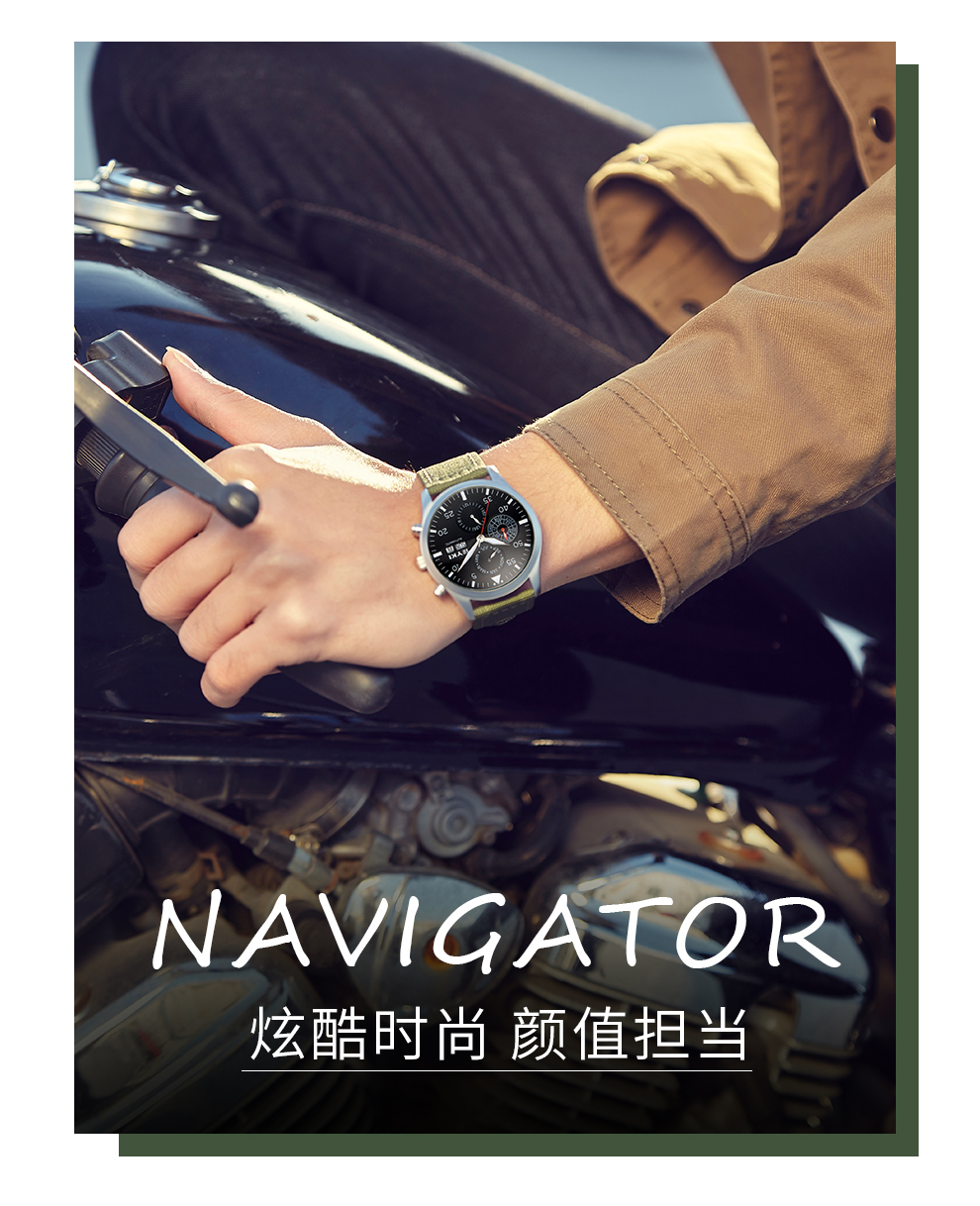Watches Men Sports Watch Automatic Leather Canvas Casual Curren Date gentleman for men