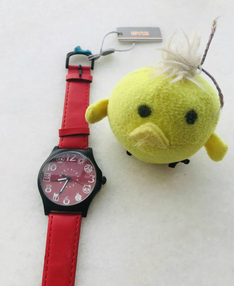 Watches quartz watch casual men watches fashion students pu Women ladies Casual Sports Couples Leather strap curren children for lady watches student Waterproof Cartoon Middle School Simple Clock