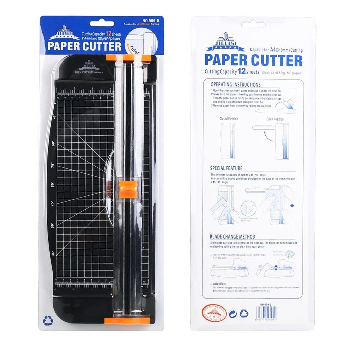 Paper Photo Cutter A5 A4 A3 A2 Trimmer Ruler Guillotine Cutting Multifunction