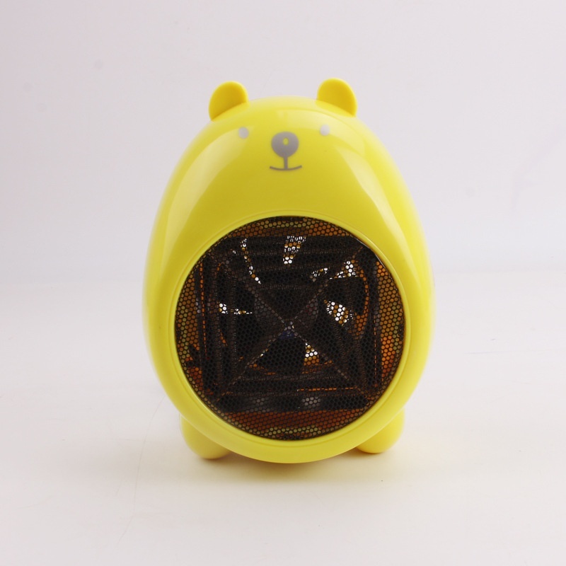 Cartoon Mini Heater Small Desktop Heater Fan Lovely Warm Fan Household Electric Heating