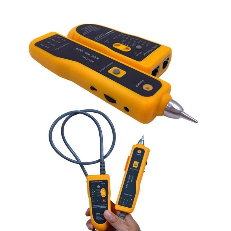 Telephone Wire Tracker Tracer Toner Ethernet LAN Network Cable Tester Detector Line Finder