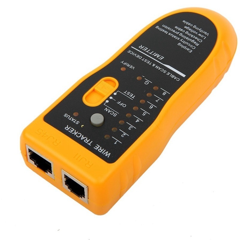 Telephone Wire Tracker Tracer Toner Ethernet LAN Network Cable Tester Detector Line Finder