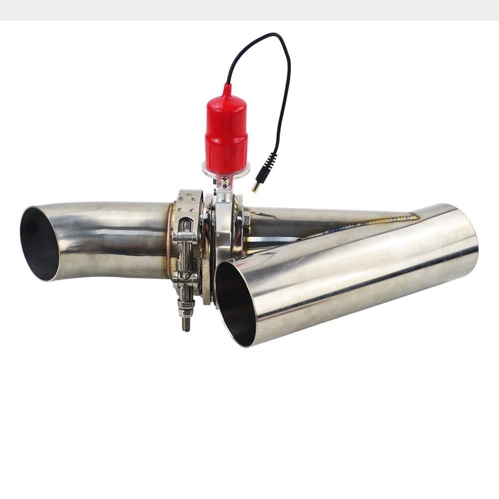 New 2.5 or 3 Electric Stainless Steel Exhaust Cut-off Discharge Valve/Switch