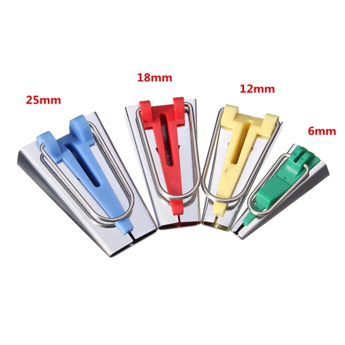 60 sets of fusible bias binding tape machine needle set for sewing and quilting household goods