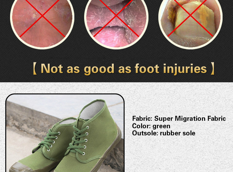 High Top Yellow Ball Shoes Flat Sole Release Shoes Army Green Canvas Shoes Labor Shoes