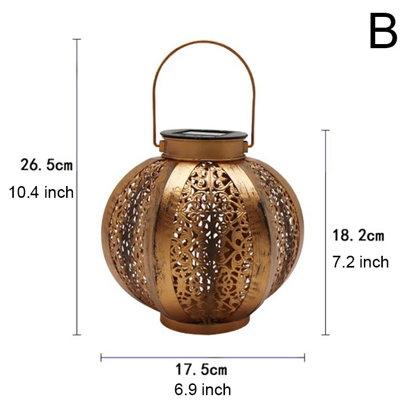 Hanging lights, solar lights, energy lights, terrace decorative metal lights (gardens, yards)