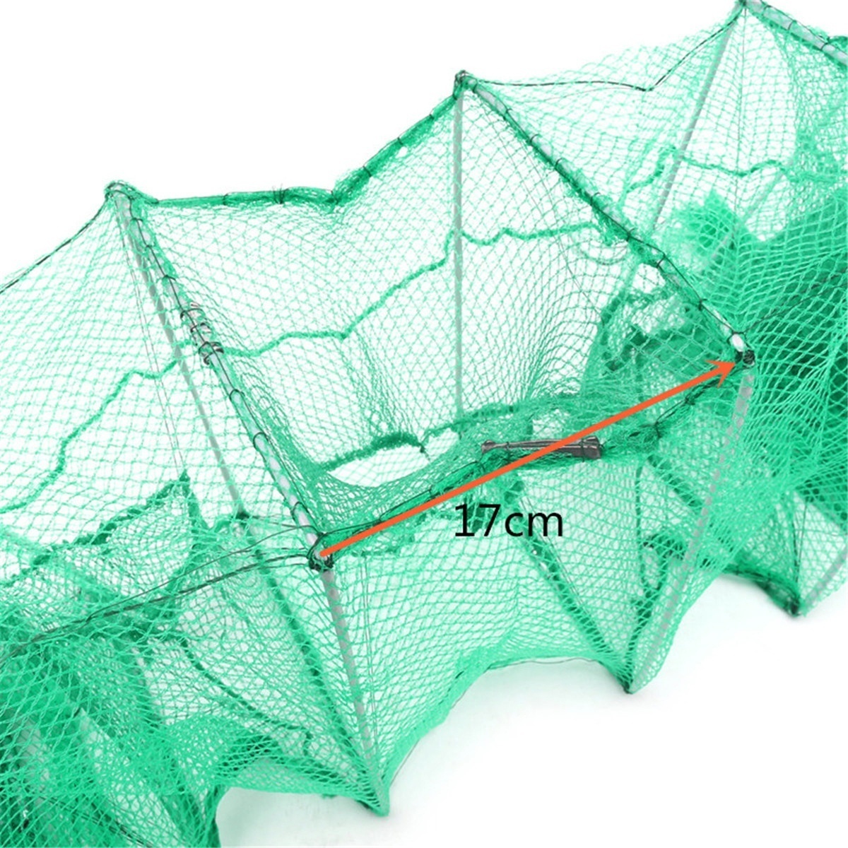 Foldable Crab Fish Crayfish Lobster Shrimp Prawn Eel Live Trap Net Bait Fishing Pot Cage