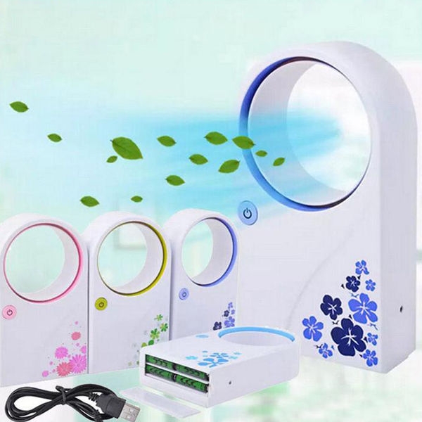Summer leafless fan USB mini portable air conditioner VE