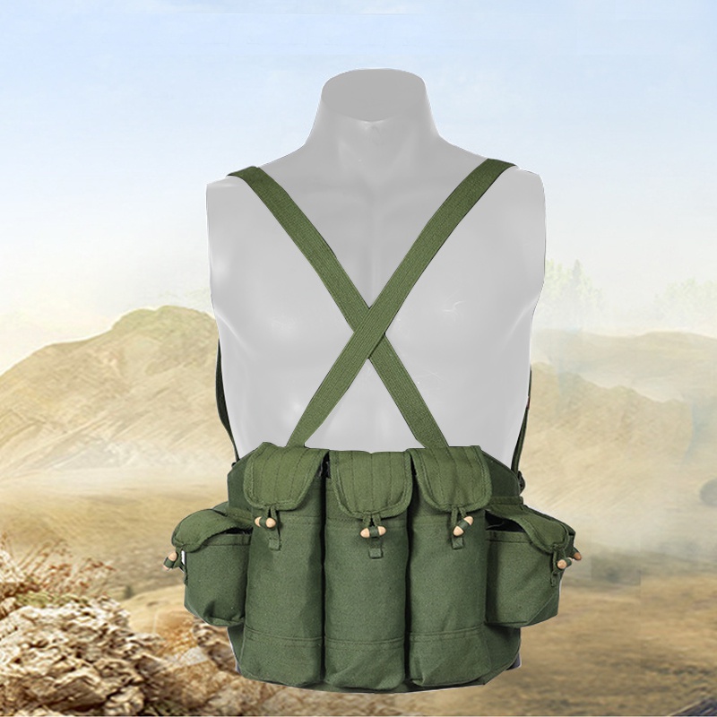 Chest Rig Vietnam War US Army Type 56 * Ammo Bandolier Pouch Tactical Bag