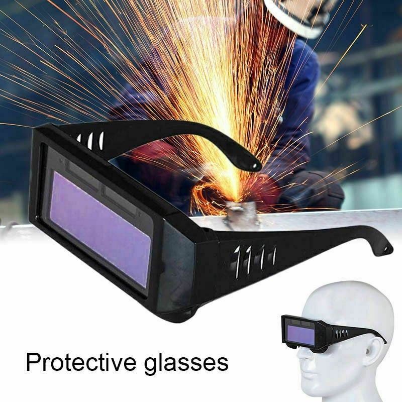 Solar Powered Automatic Dimming Welding Mask Helmet Goggles Welding Goggles Anti-ultraviolet