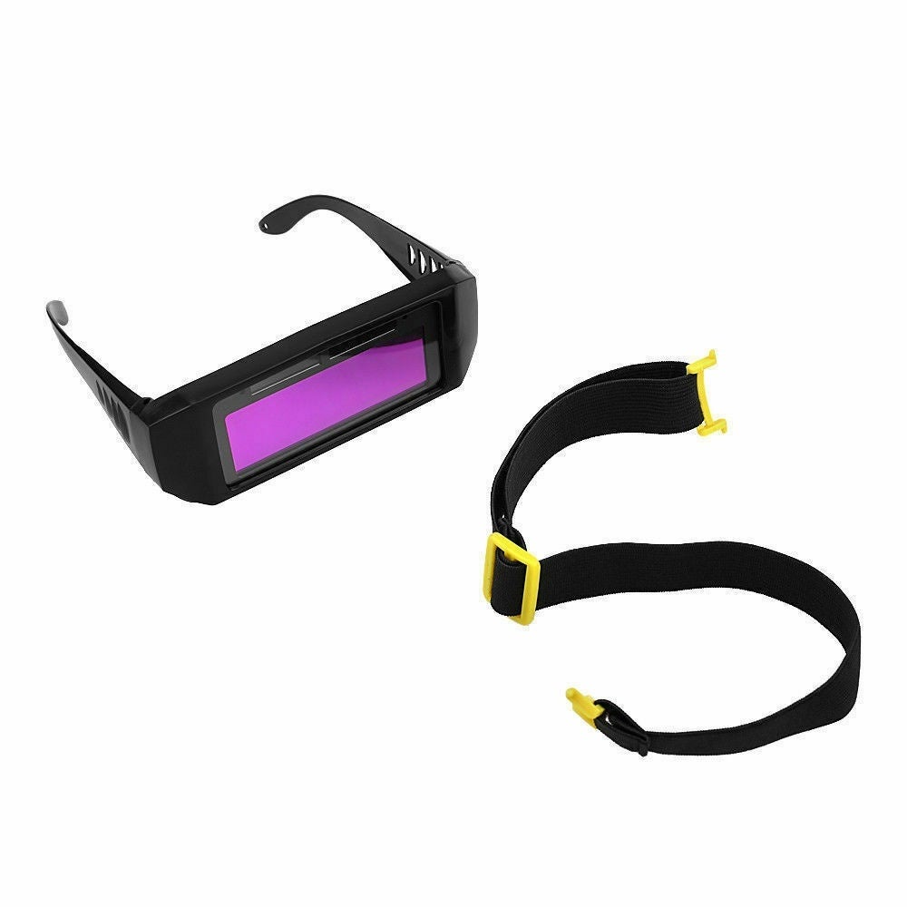 Solar Powered Automatic Dimming Welding Mask Helmet Goggles Welding Goggles Anti-ultraviolet