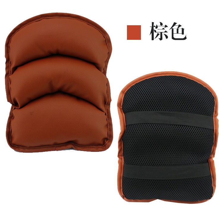 Armrest Mats Car Central Arm Pads Car Universal Armrest Box Mats Car Interior Armrest Pad Set Leathe