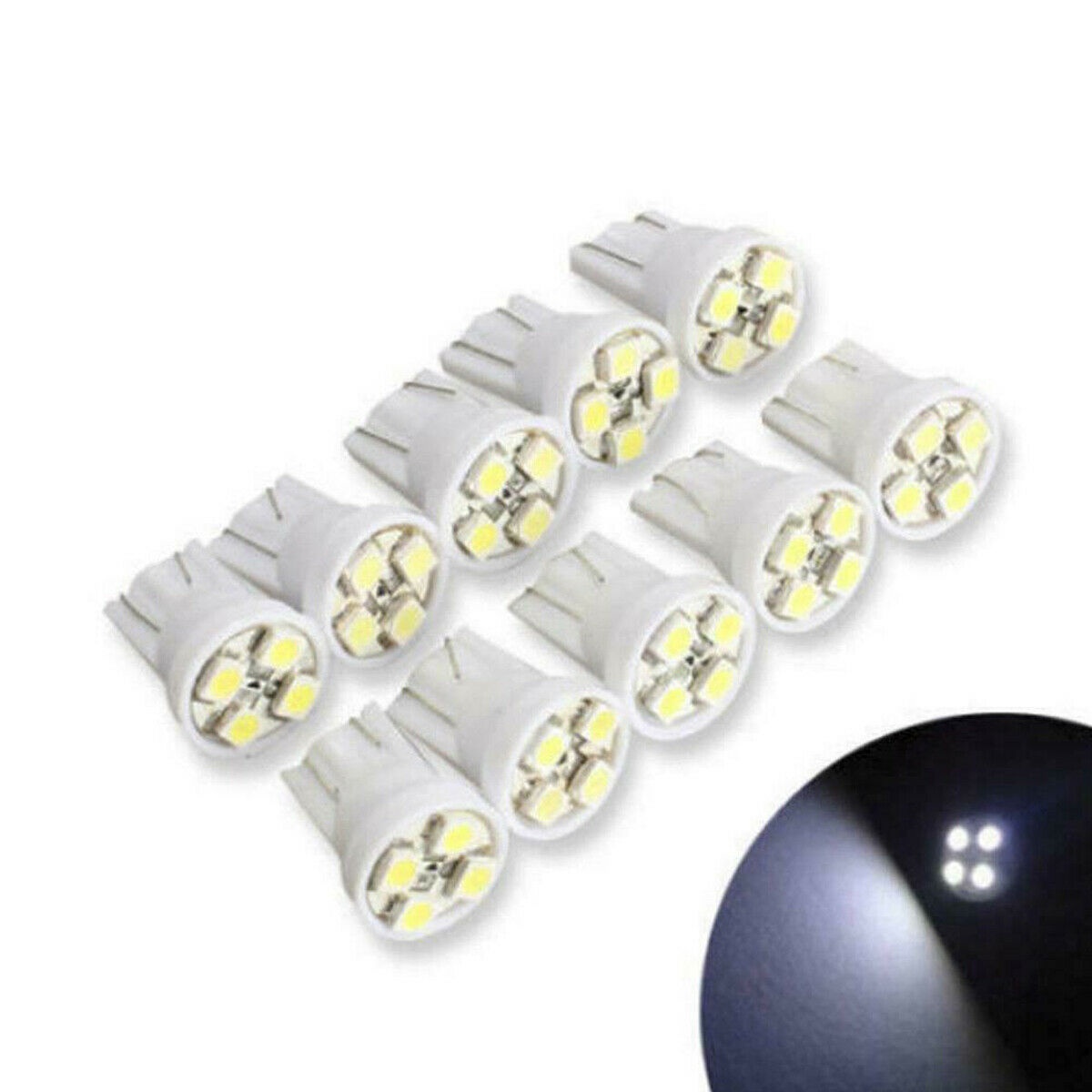 14Pcs Car Interior Package Map Dome License Plate Mixed LED Light Accessories Kits