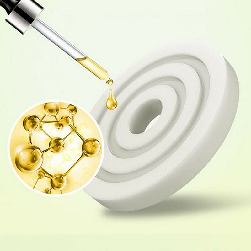 Car Solar Auto Rotation Ring Perfume Air Freshener Car Dashboard Accessories