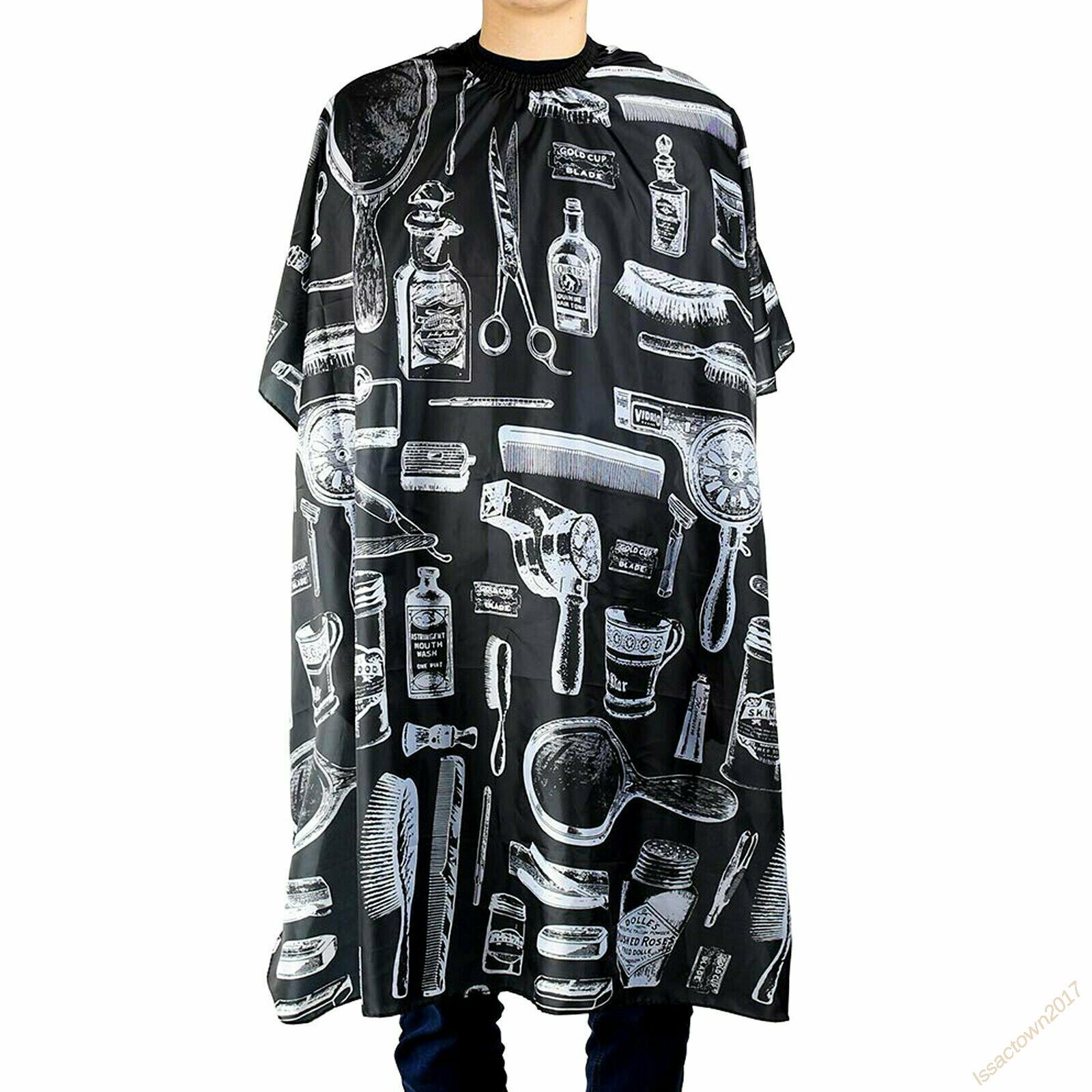Hair Cutting Cape Pro Salon Hairdressing Hairdresser Gown Barber Cloth Apron CA