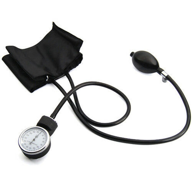 Aneroid Sphygmomanometer Cuff Blood Pressure Montior Stethoscope Nylon Cuff Dial
