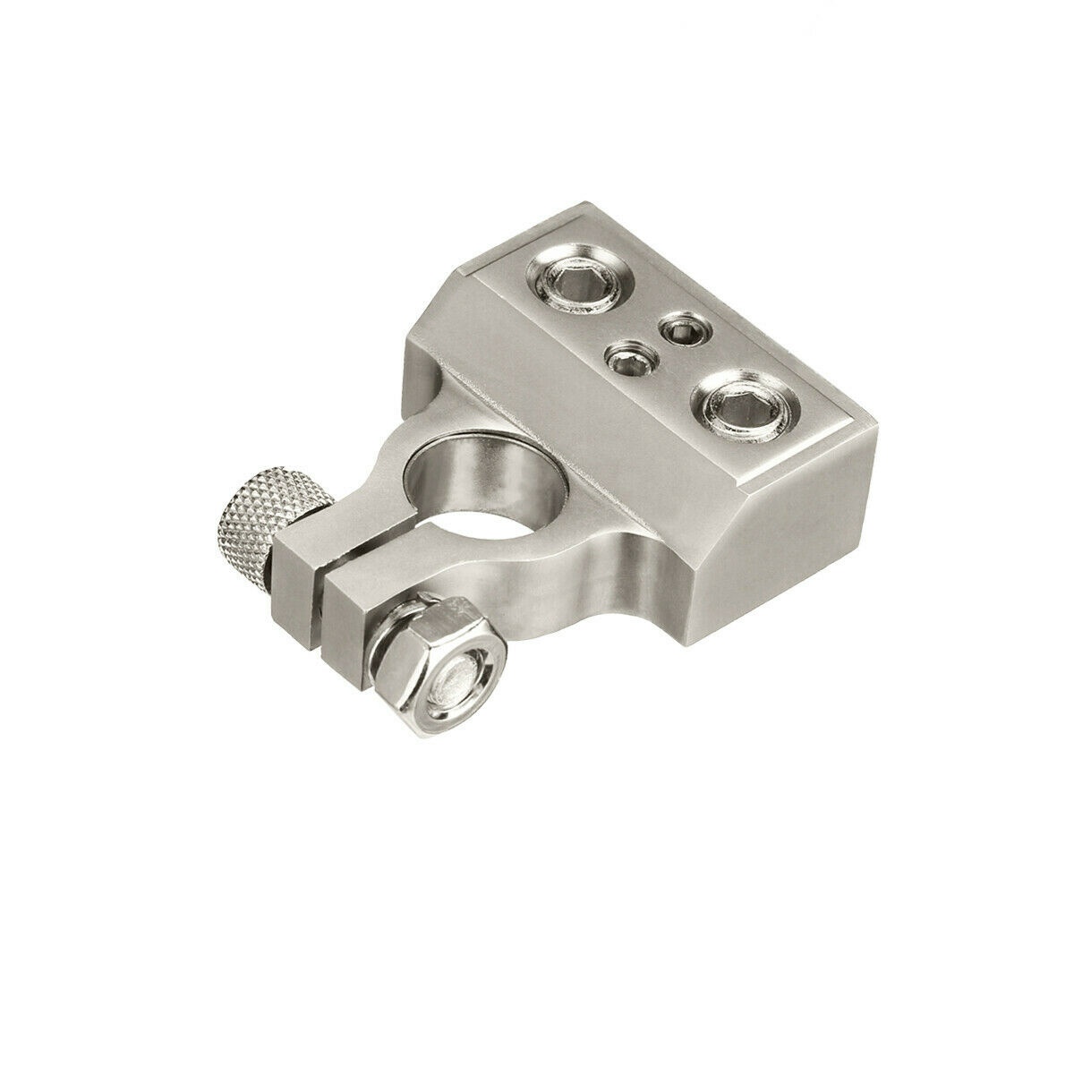 Car Battery Terminal Clamp Post 1/0 2 4 8 GA AWG Gauge Positive Negative Port