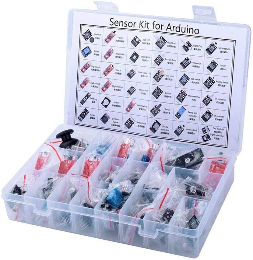 37 Sensors Assortment Kit 37 Sensors Kit Sensor Starter Kit for Arduino Raspberry pi Sensor kit 37