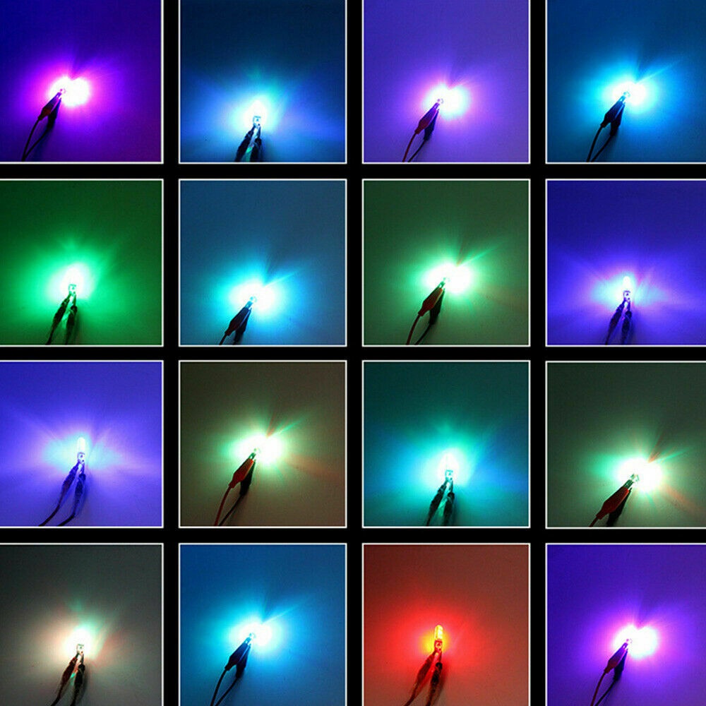 RGB T10 168 194 LED Bulbs W/RF Remote Control Multi-Color For Car Parking Lights