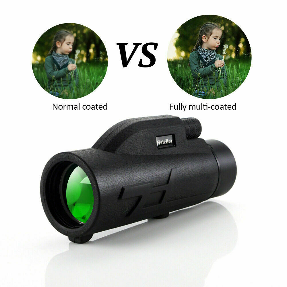 200x80 high definition zoom portable monocular telescope night vision bak4 telescope is suitable