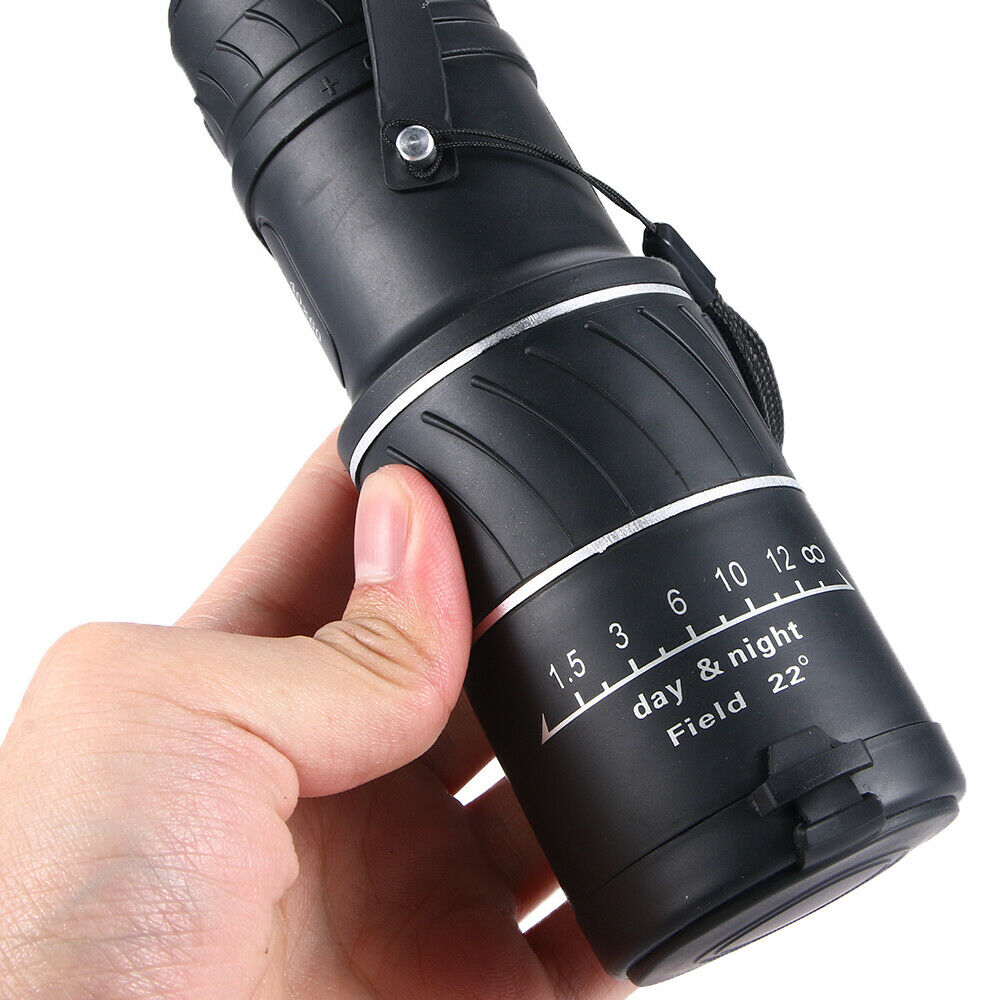 New day and night vision 16x52 optical monocular hunting and camping telescope-