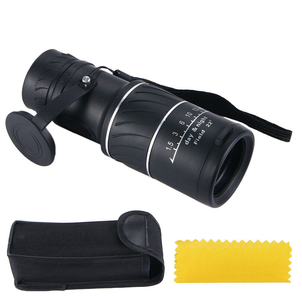 New day and night vision 16x52 optical monocular hunting and camping telescope-