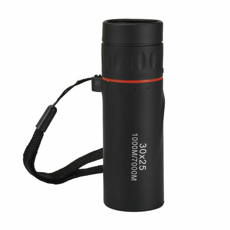 Mini Telescope Single Tube Outdoor Camping Hunting Optical Telescope 30 X 25-