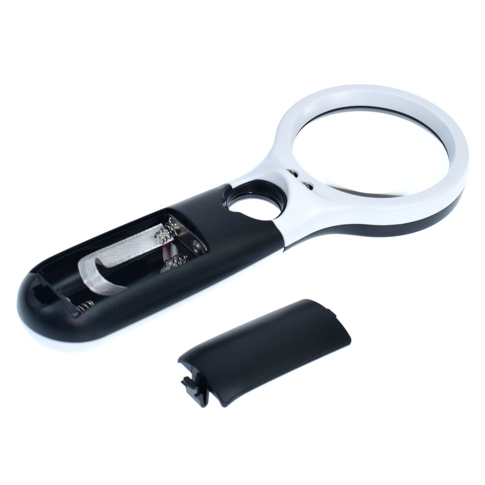 3 LED 45x Magnifier with Lamp Hand Held Magnifier Jewelry Magnifier Lens-